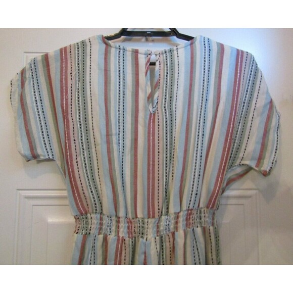 Blue Rain Jumpsuit Striped One Piece Multicolor Pants Suit Womens Size XS - Picture 5 of 7